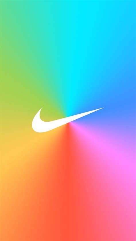 Rainbow Nike Logo Wallpapers Wallpaper Cave Gambaran