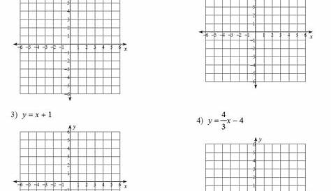 graphing using intercepts worksheet