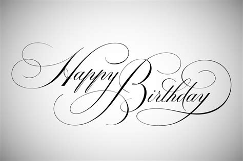 Font changer can convert text letters and symbols of your message into alternative text symbols. Happy Birthday Lettering ~ Illustrations on Creative Market