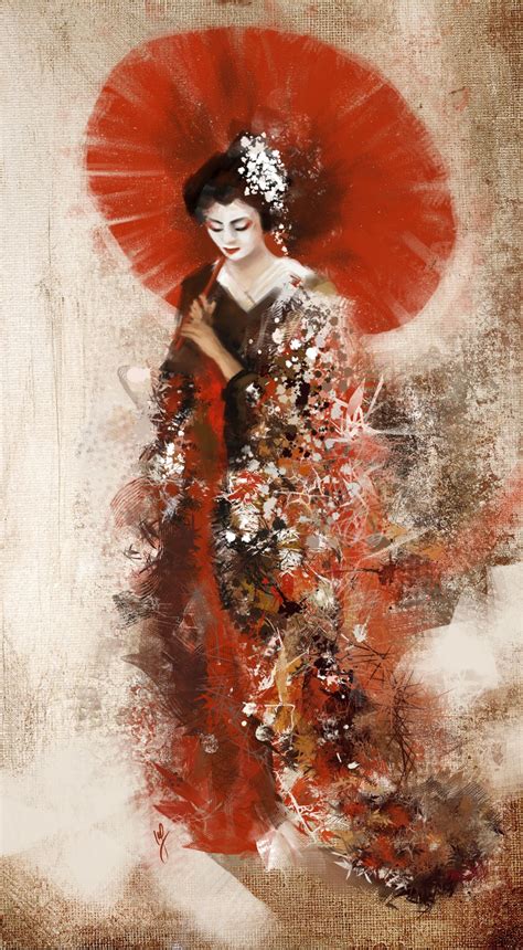 Gueisha Arte Giapponese Pittura Giapponese Arte Asiatica