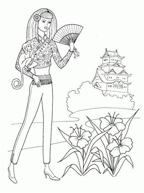 Free shipping on orders over $25 shipped by amazon. Fashion Coloring Pages For Girls Printable - Coloring Home