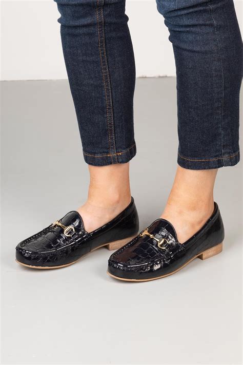 ladies snaffle patent loafers uk rydale