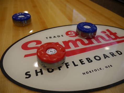 Olympic Shuffleboard Weights Black Stainless Color — Summit