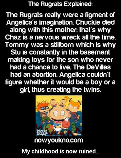 The Rugrats Explained The Rugrats Really Were A Figment Oi Angelicas