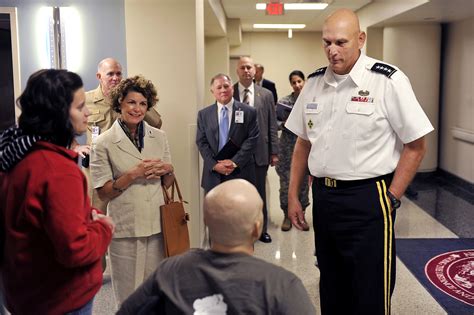 Army Chief Of Staff Gen Raymond T Odierno And His Wife Linda Talk