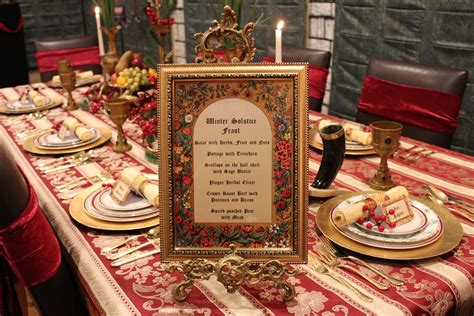 Medieval Banquet Dinner Party With Menu Recipes And Games — Chic Party Ideas
