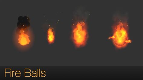 Unity Particle System Fire Balls Youtube