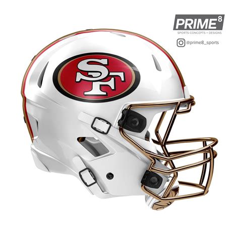 San Francisco 49ers Football Helmets Cool Football Helmets Nfl