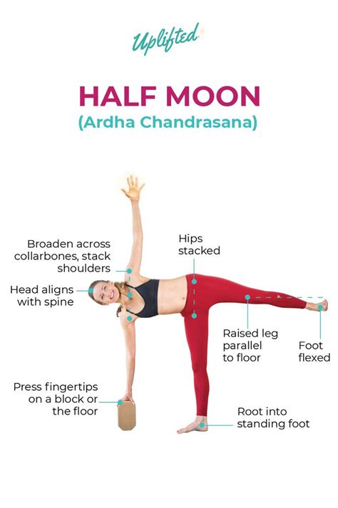 How To Do Half Moon Pose Brett Larkin Yoga In Yoga Poses For Beginners Yoga For