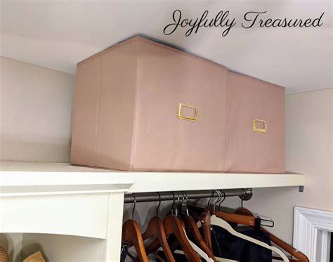 Chic Dollar Tree Closet Organization Finds Joyfully Treasured