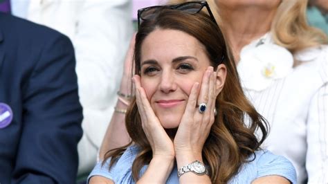 Kate Middletons Many Facial Expressions Win Wimbledon E News