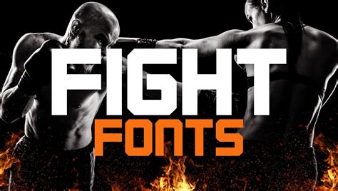 65 Best Fight Fonts Free Premium 2022 Hyperpix