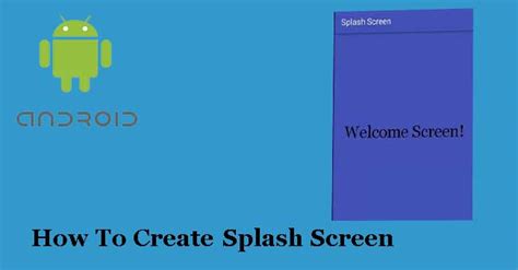 Android Studio Splash Screen Image Size Splash
