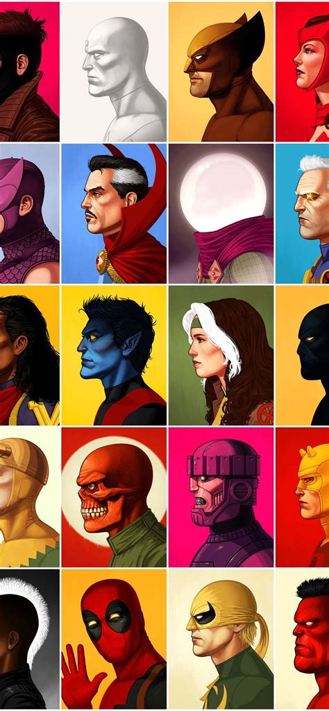 Anime Wallpaper Of Marvel Posted By Michelle Johnson