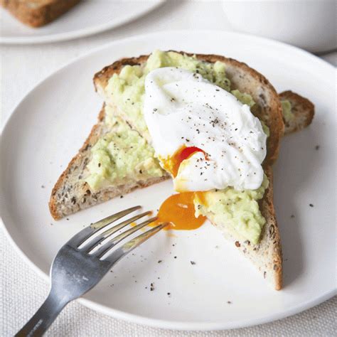 Healthy Breakfast Recipes Poached Eggs On Toast With