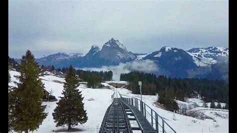 Riding The Stoosbahn The Worlds Steepest Funicular Railway Youtube