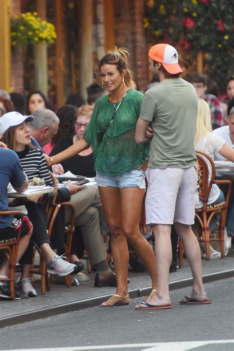 Kelly Bensimon Shows Off Her Legs In A Pair Of Short Shorts Nyc 0911