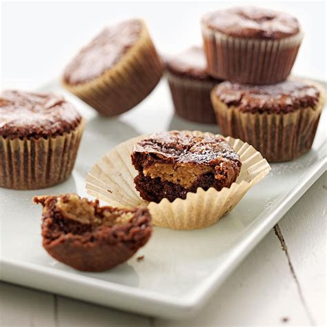 Peanut Butter Filled Brownie Cupcakes Recipe How To Make It