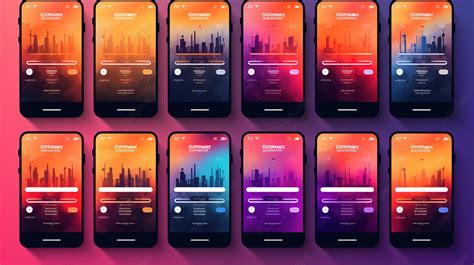 Vibrant Musical Festival Instagram Posts With Gradient Textures