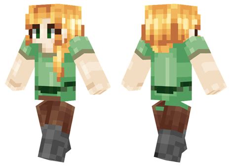 Resprited Alex Minecraft Skins