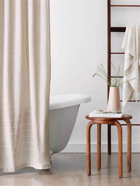 6 Eco Friendly Shower Curtains For An Easy Bathroom Upgrade