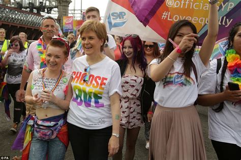 glasgow bursts with the colours of the rainbow as thousands hit the streets for pride daily