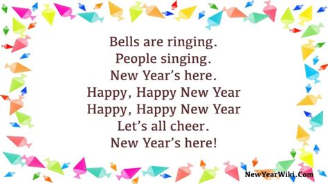 Happy New Year Poems For Kids 2021 World Celebrat Daily