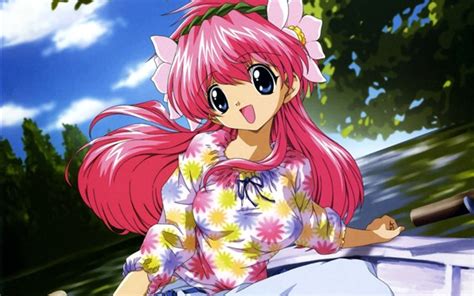 Wallpaper Happy Pink Hair Anime Girl Blue Eyes 3840x2160 Uhd 4k