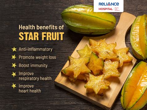 Health Benefits Of Star Fruit