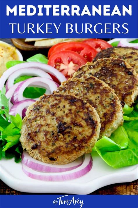Mediterranean Turkey Burgers Defy Expectations With These Juicy