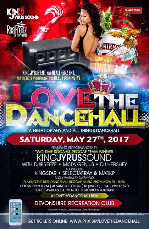 Love The Dancehall Event On May 27th Bernews