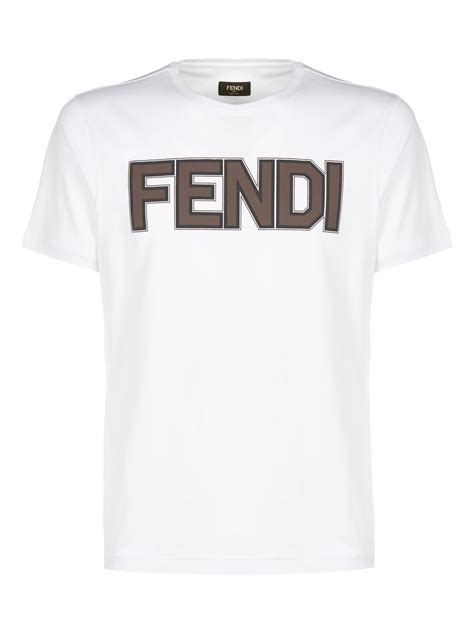 Italist Best Price In The Market For Fendi Fendi Logo T Shirt
