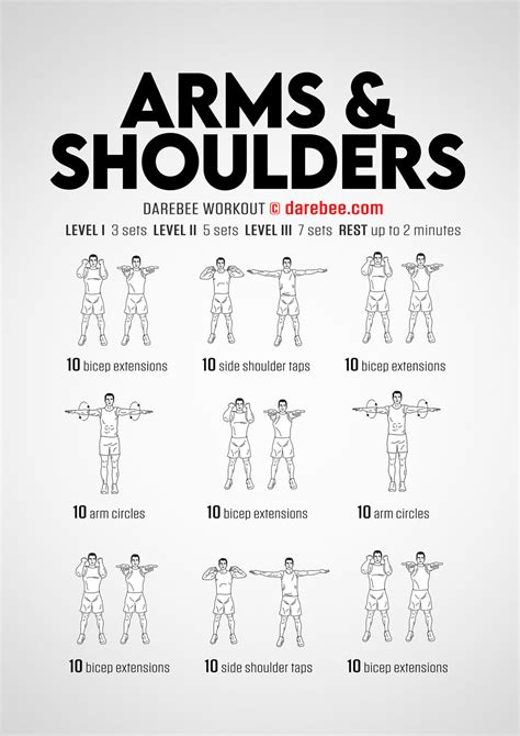 Arms And Shoulder Workout With Weights