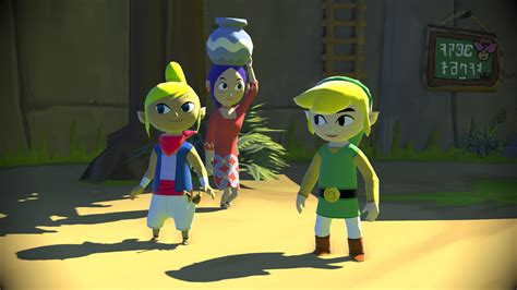 The Legend Of Zelda Wind Waker Reborn Wii U High Resolution