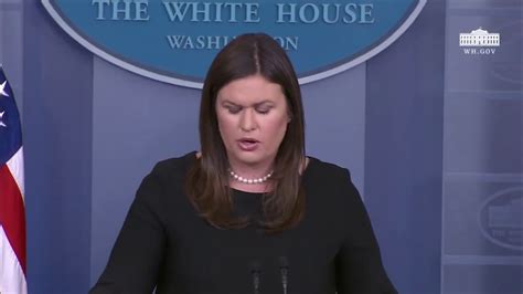 Sarah Sanders Destroys Acosta Media In Heated Exchange Youtube