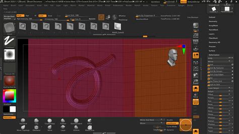 Applying chisel brush on curve - ZBrushCentral