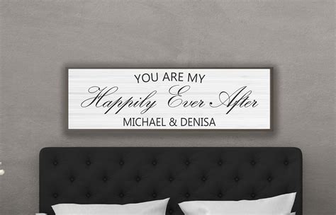 Master Bedroom Sign Couples T For Over Bed Bedroom Wall Sign Master