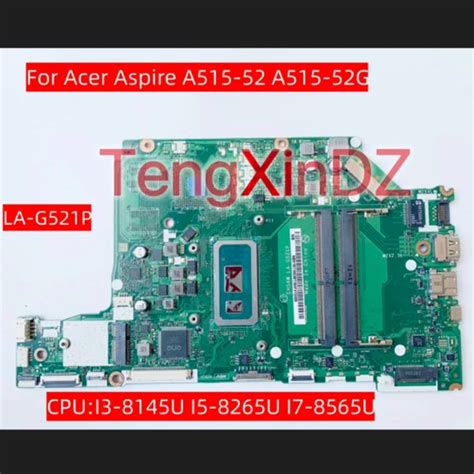 Jual Acer Aspire A515 5252g Laptop Mainboard La G521p Mesin