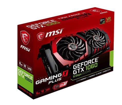 We review the msi geforce gtx 1060 gaming x, aimed at the mainstream segment with a 279 usd price this card is 20 bucks cheaper compared to the new geforce gtx 1060 is once again based on pascal, fabbed at a 16 nm node with fins baby. MSI GTX 1060 Gaming X+ 6G - Hartware