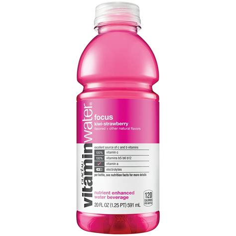 Vitaminwater Focus Electrolyte Enhanced Water W Vitamins Kiwi