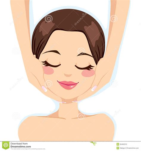 Skincare Facial Massage Stock Photography Image 35402312