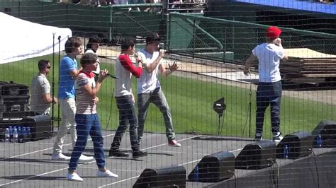 One Direction What Makes You Beautiful Dr Pepper Ballpark Frisco