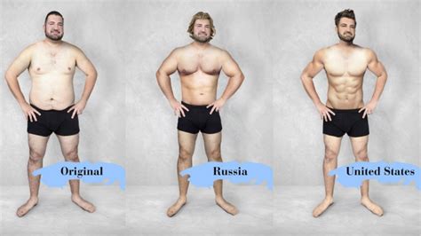 perceptions of perfection photoshop experiment reveals the ideal man around the world ctv news