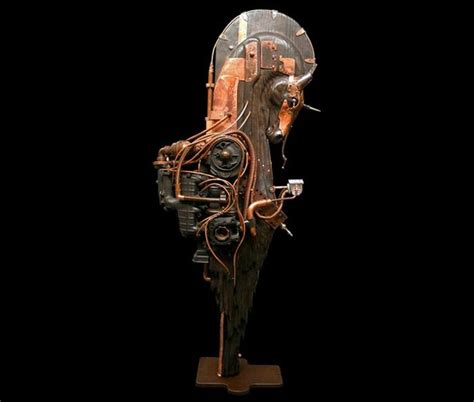 Stunning Steampunk Sculptures By Pierre Matter 28 Pics