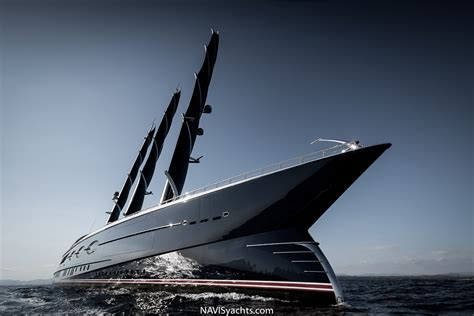 The Future Of Sailing Superyachts Falcon Rig Navis Issues