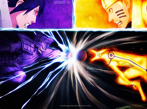 Naruto Manga 695 The Final Battle By Chekoaguilar On Deviantart