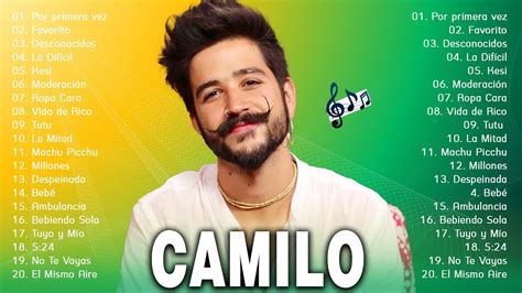 Camilo Remix 2023 Camilo Grandes Éxitos Las 20 Mejores Canciones De
