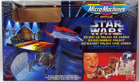 Star Wars Galoob Micro Machines R2 D2 Jabbas Palace Transforming