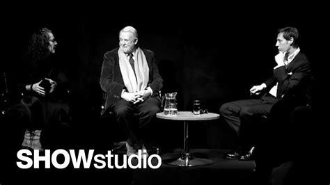Showstudio In Conversation Nick Knight Youtube