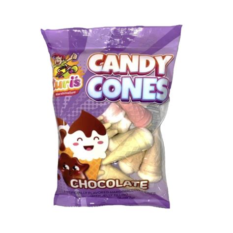 Turis Chocolate Candy Cones Sm And More